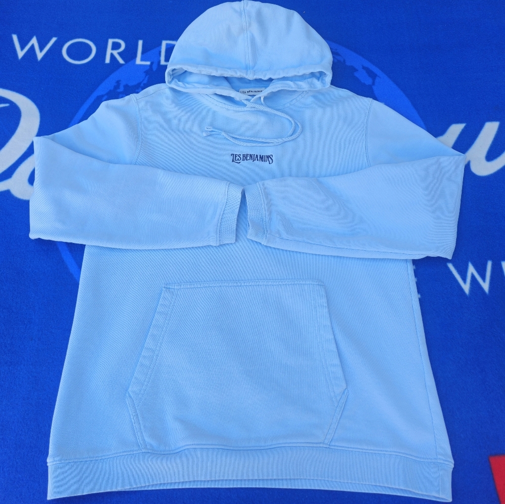 Les Benjamins Horse Of The East hoodie In Blue Mens Size Small